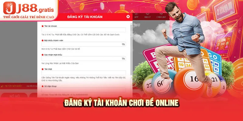 Đăng ký tài khoản chơi đề online