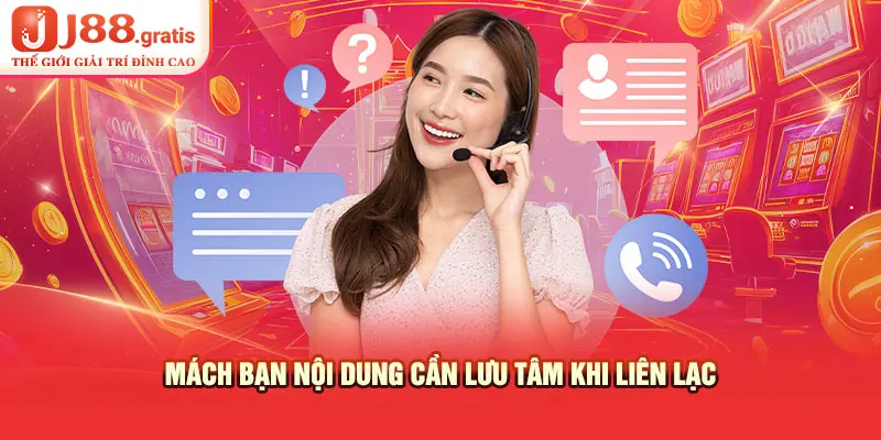 Mách bạn nội dung cần lưu tâm khi liên lạc